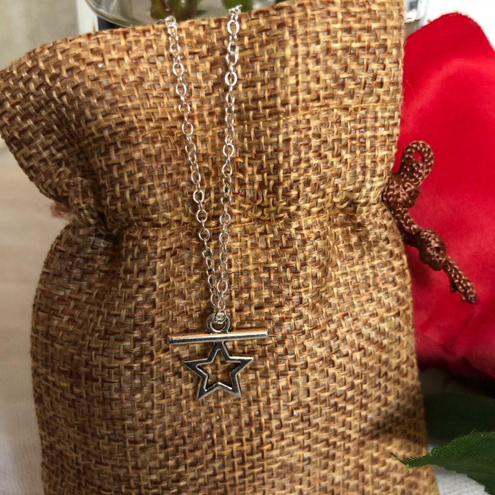 Bundle 3 for $20.  Star pendant